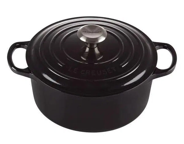 Panela Le Creuset Redonda Signature Black Onyx 3,3L 22cm