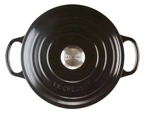 Panela Le Creuset Redonda Signature Black Onyx 3,3L 22cm