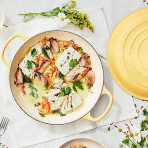 Panela Le Creuset Redonda Signature Camomille 4,2L 24cm