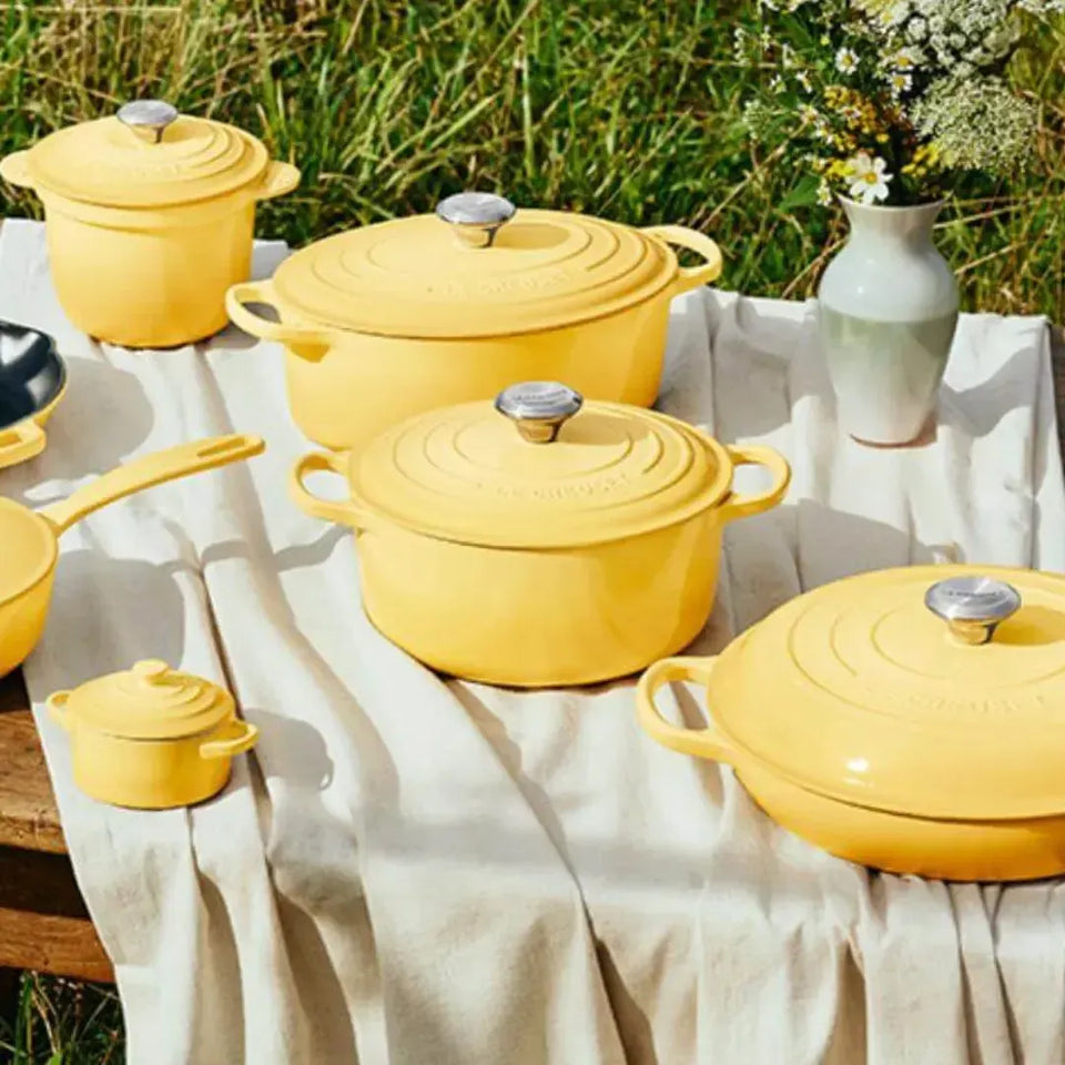 Panela Le Creuset Redonda Signature Camomille 4,2L 24cm