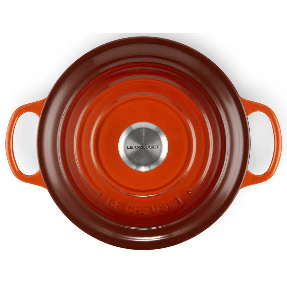 Panela Le Creuset Redonda Signature Cayenne 2,4L 20cm