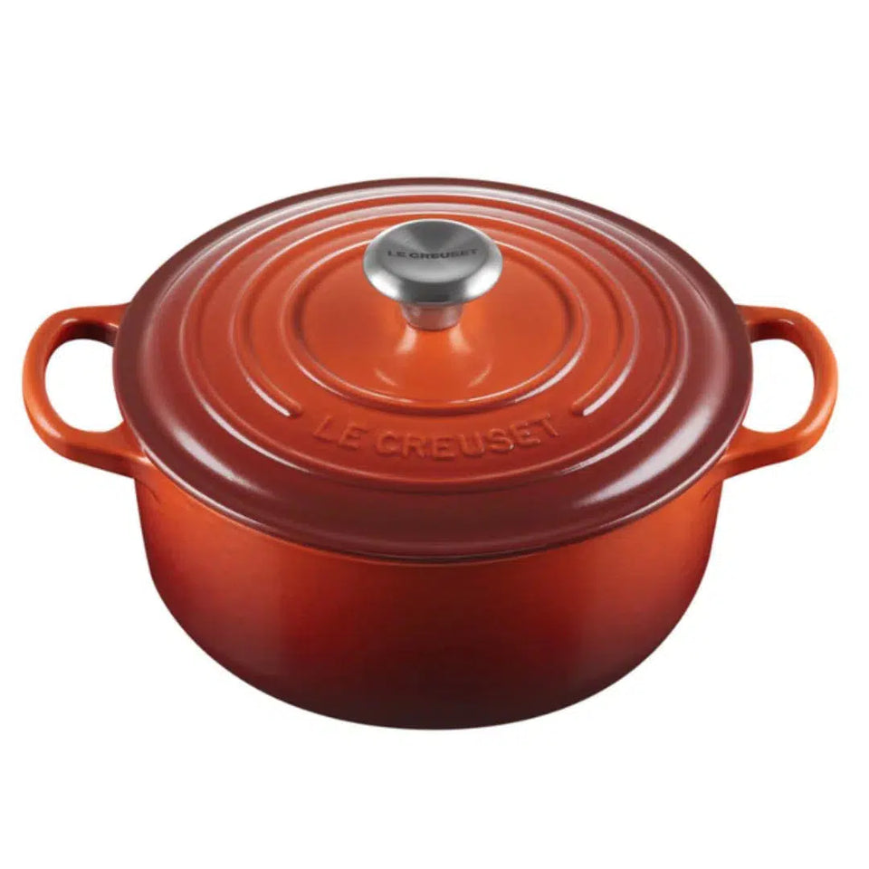 Panela Le Creuset Redonda Signature Cayenne 3,3L 22cm