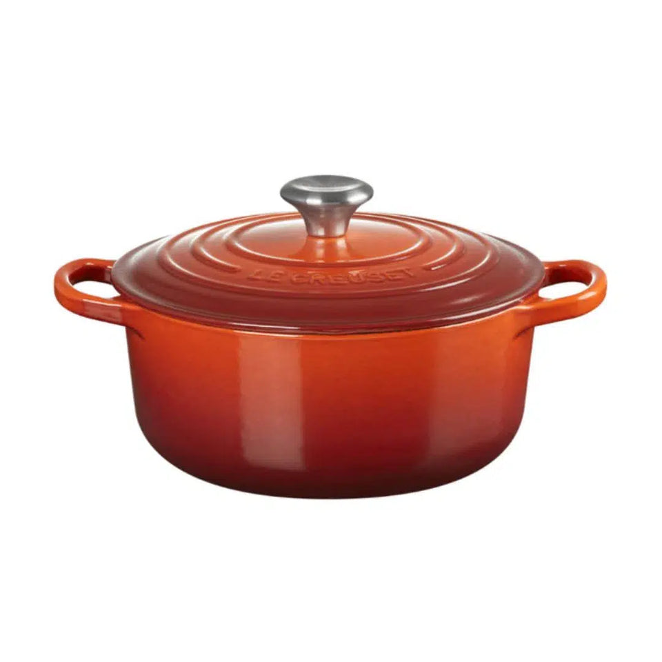 Panela Le Creuset Redonda Signature Cayenne 3,3L 22cm