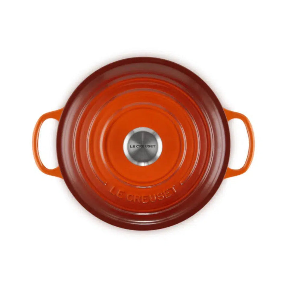 Panela Le Creuset Redonda Signature Cayenne 3,3L 22cm