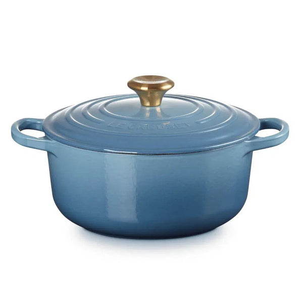 Panela Le Creuset Redonda Signature Chambray 2,4L 20cm