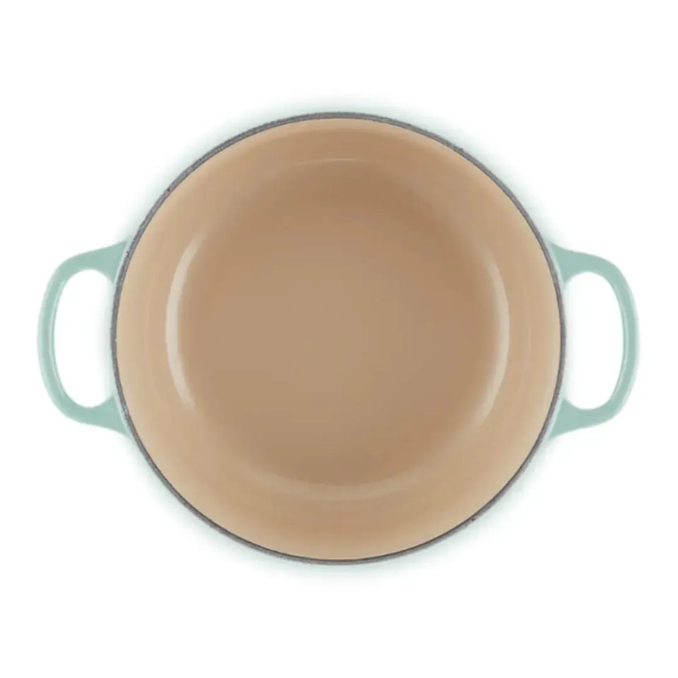 Panela Le Creuset Redonda Signature Cool Mint 5,3L 26cm