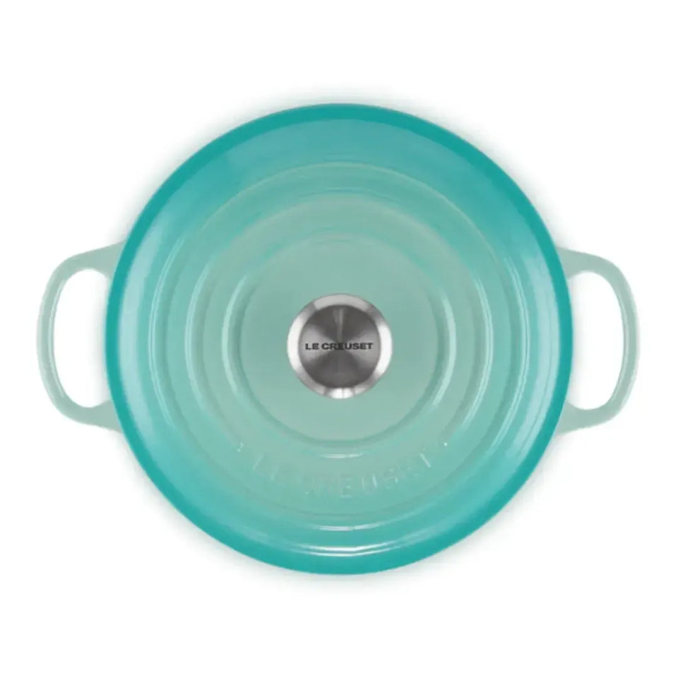 Panela Le Creuset Redonda Signature Cool Mint 5,3L 26cm