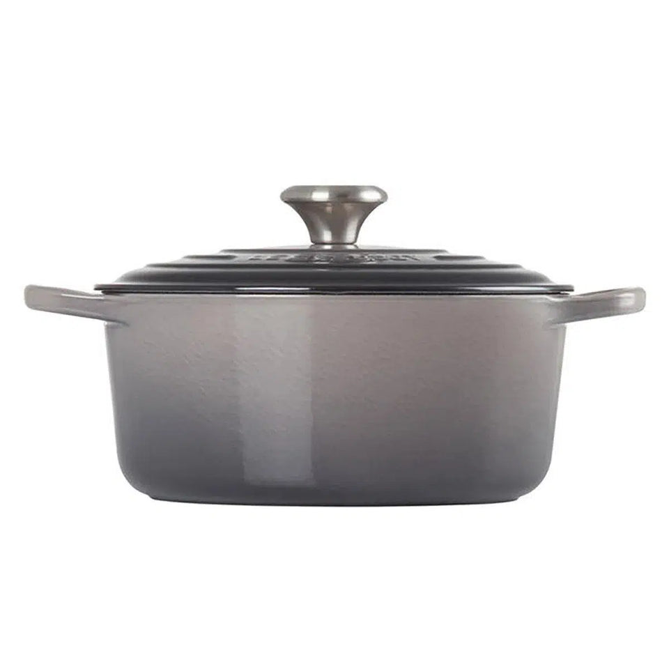 Panela Le Creuset Redonda Signature Flint 6,7L 28cm