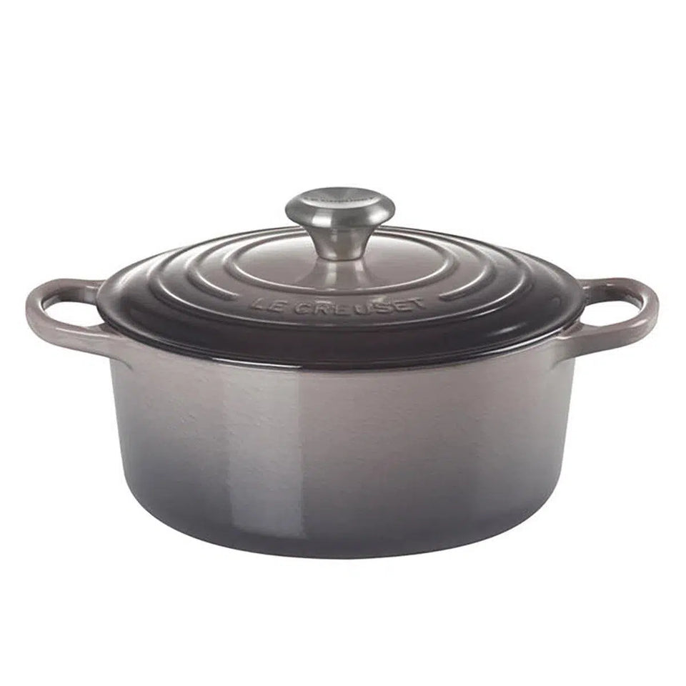 Panela Le Creuset Redonda Signature Flint 6,7L 28cm