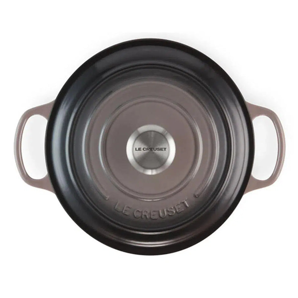 Panela Le Creuset Redonda Signature Flint 6,7L 28cm