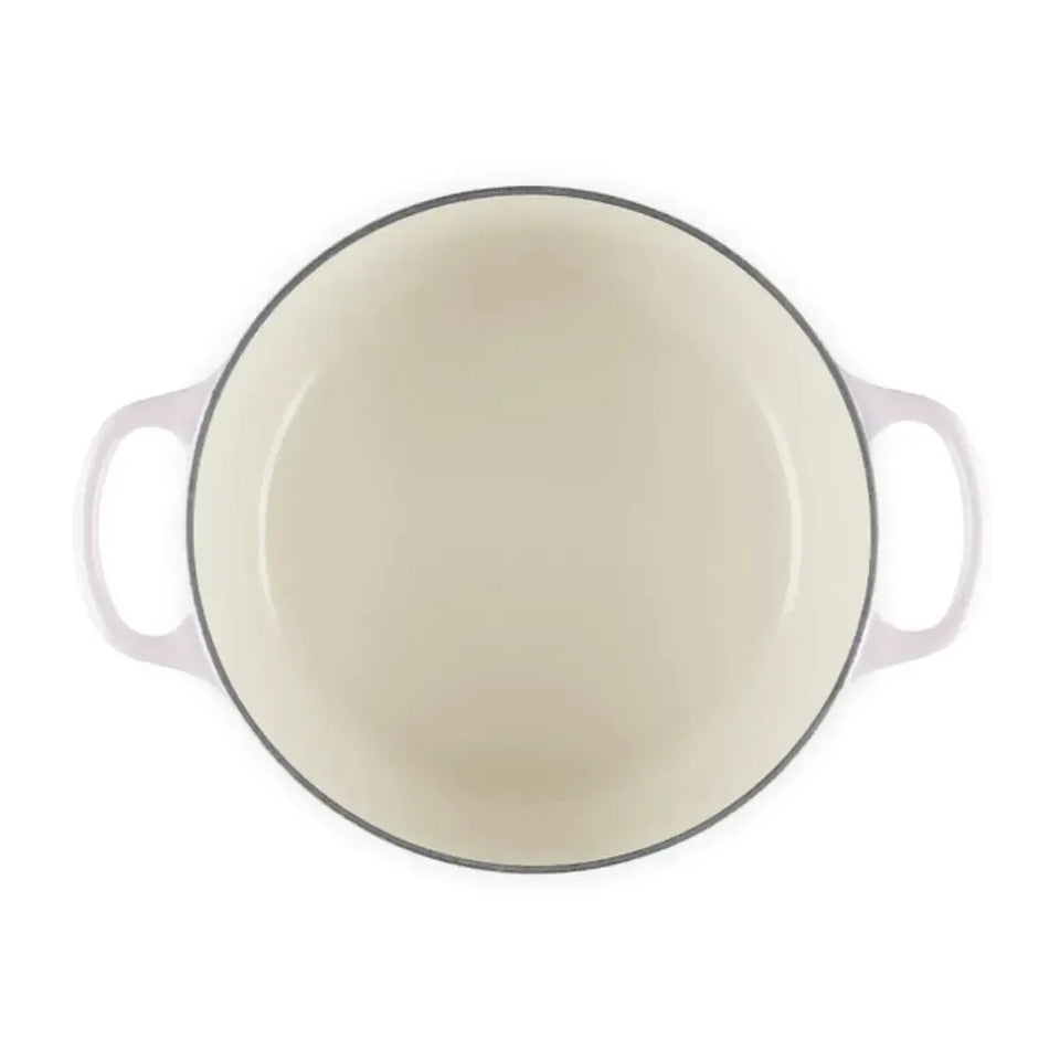Panela Le Creuset Redonda Signature Glinda Wicked Collection Shell Pink 4,2L 24cm