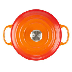 Panela Le Creuset Redonda Signature Laranja 1,3L 16cm