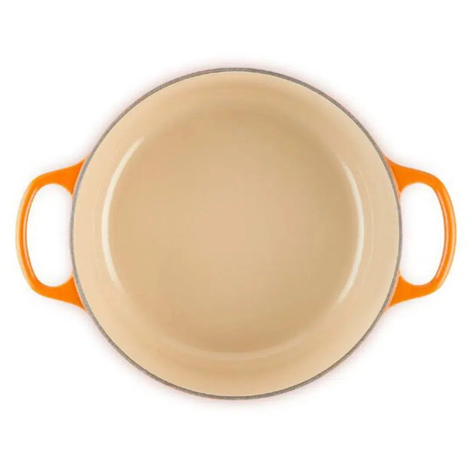 Panela Le Creuset Redonda Signature Laranja 1,3L 16cm