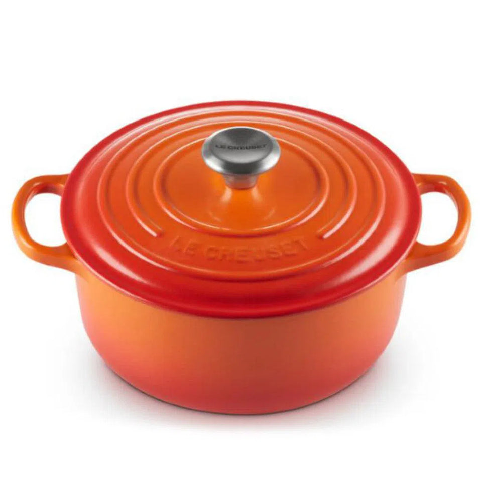 Panela Le Creuset Redonda Signature Laranja 1,8L 18cm