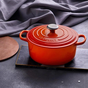 Panela Le Creuset Redonda Signature Laranja 8,4L 30cm