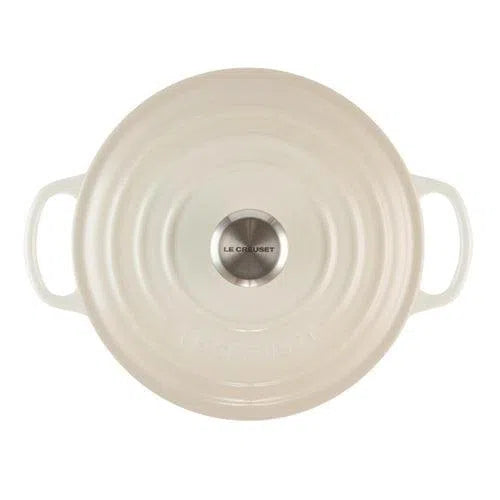 Panela Le Creuset Redonda Signature Meringue 3,3L 22cm