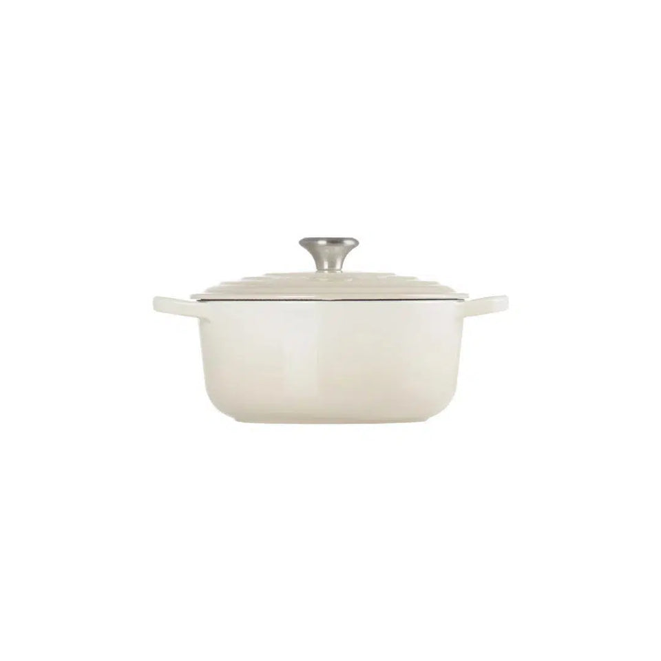 Panela Le Creuset Redonda Signature Meringue 4,2L 24cm