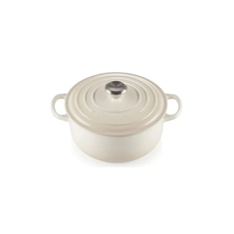 Panela Le Creuset Redonda Signature Meringue 4,2L 24cm