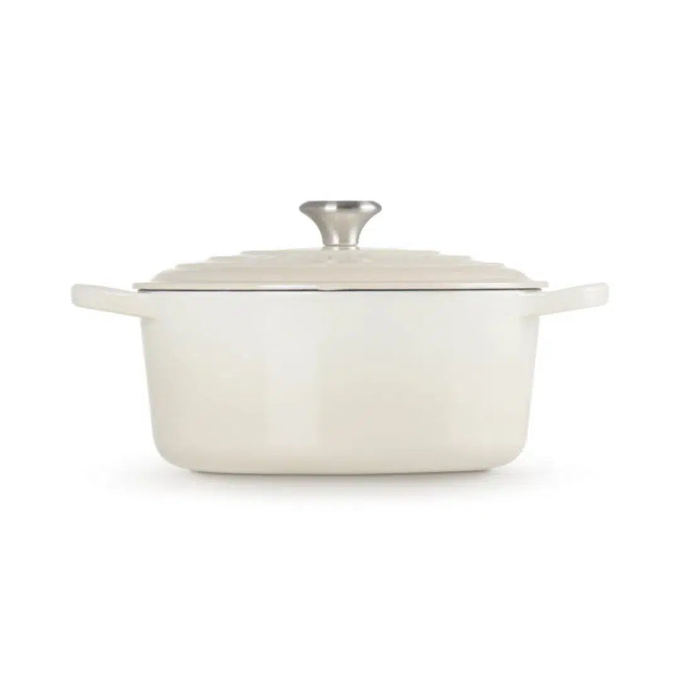 Panela Le Creuset Redonda Signature Meringue 5,3L 26cm