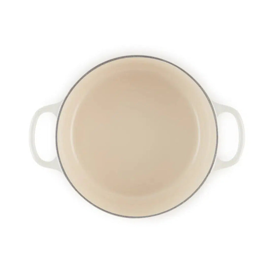 Panela Le Creuset Redonda Signature Meringue 5,3L 26cm