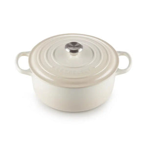 Panela Le Creuset Redonda Signature Meringue 5,3L 26cm