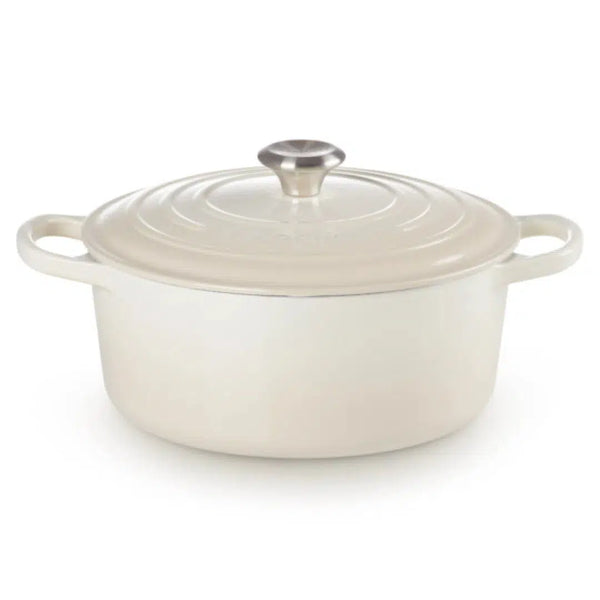 Panela Le Creuset Redonda Signature Meringue 5,3L 26cm