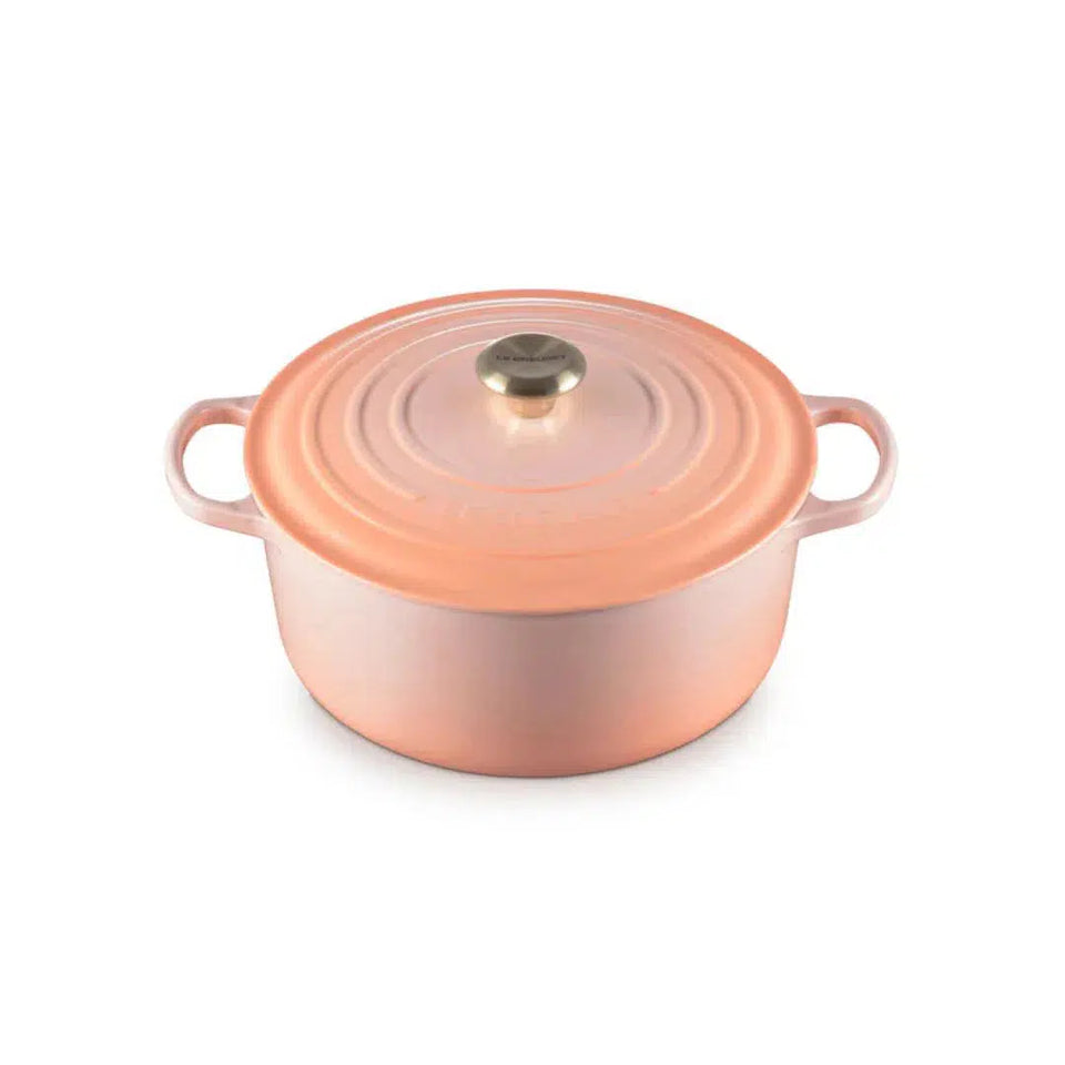 Panela Le Creuset Redonda Signature Peche 2,4L 20cm