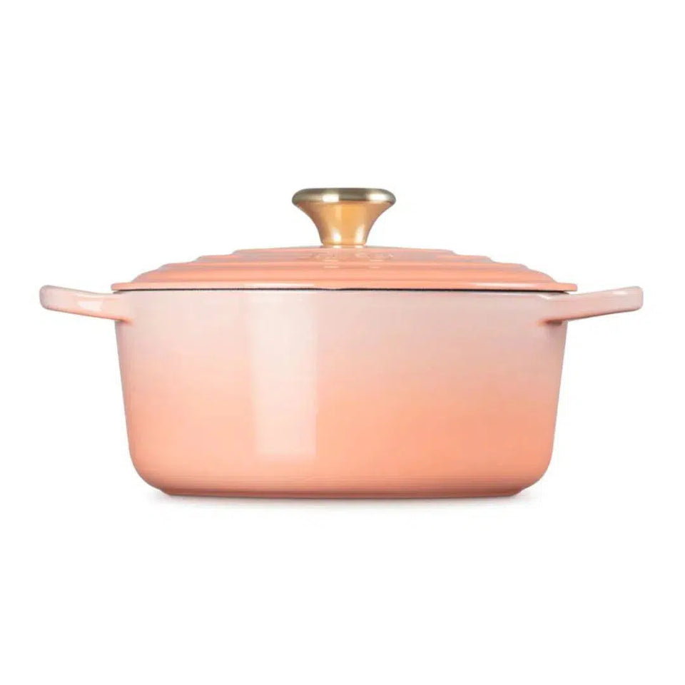 Panela Le Creuset Redonda Signature Peche 4,2L 24cm