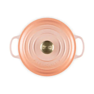 Panela Le Creuset Redonda Signature Peche 4,2L 24cm