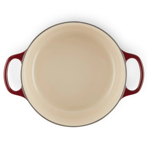 Panela Le Creuset Redonda Signature Rhone com Pegador Dourado 4,2L 24cm