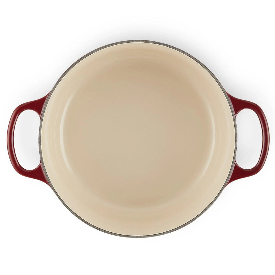 Panela Le Creuset Redonda Signature Rhone com Pegador Dourado 4,2L 24cm