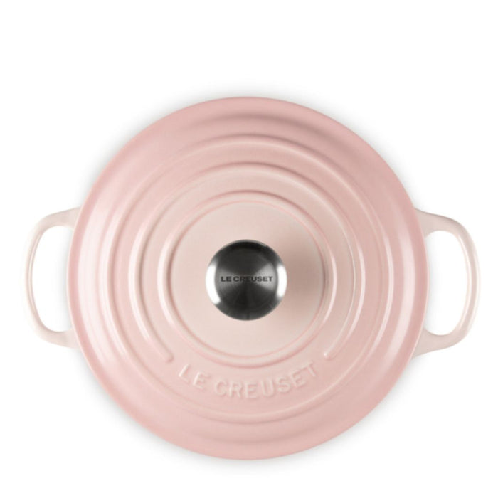 Panela Le Creuset Redonda Signature Shell Pink 3,3L 22cm