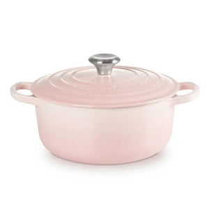 Panela Le Creuset Redonda Signature Shell Pink 3,3L 22cm