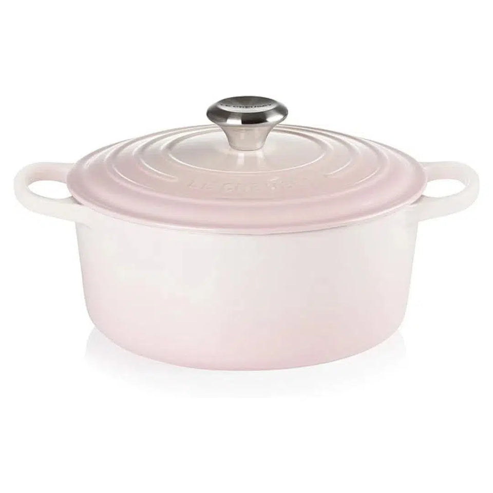 Panela Le Creuset Redonda Signature Shell Pink 4,2L 24cm