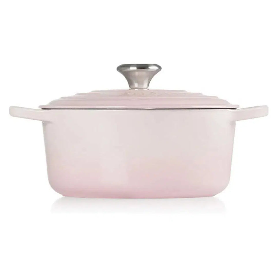 Panela Le Creuset Redonda Signature Shell Pink 4,2L 24cm