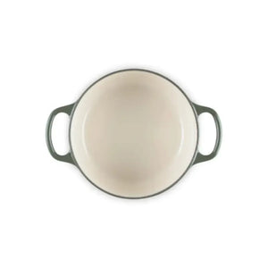 Panela Le Creuset Redonda Signature Thyme com Pegador Dourado 2,4L 20cm