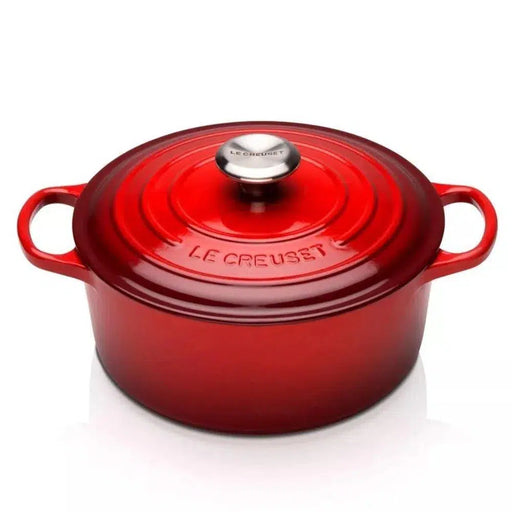 Panela Le Creuset Redonda Signature Vermelha 12L 34cm