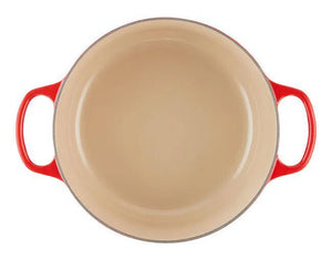 Panela Le Creuset Redonda Signature Vermelha 1,3L 16cm