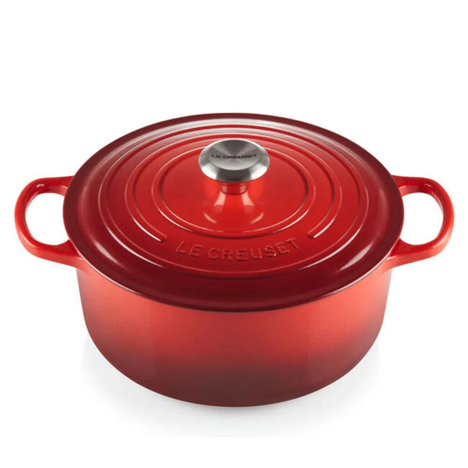 Panela Le Creuset Redonda Signature Vermelha 2,4L 20cm