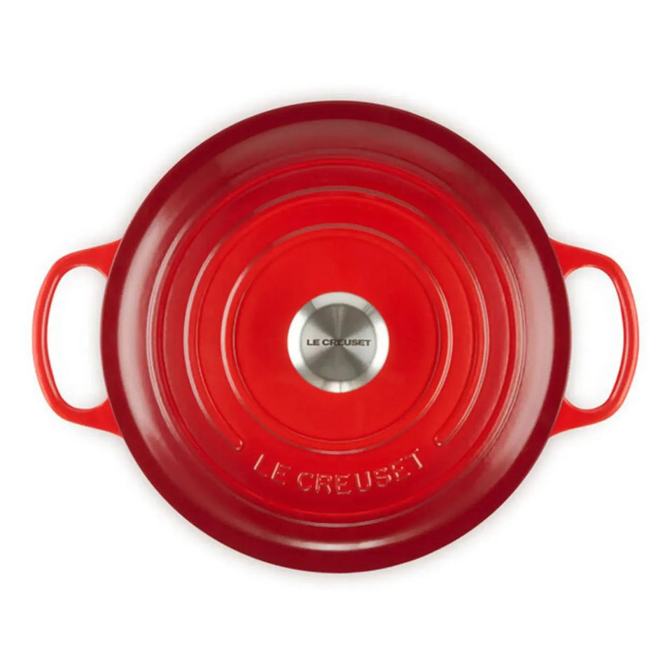 Panela Le Creuset Redonda Signature Vermelha 900ml 14cm