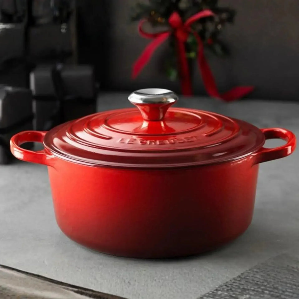 Panela Le Creuset Redonda Signature Vermelha 900ml 14cm