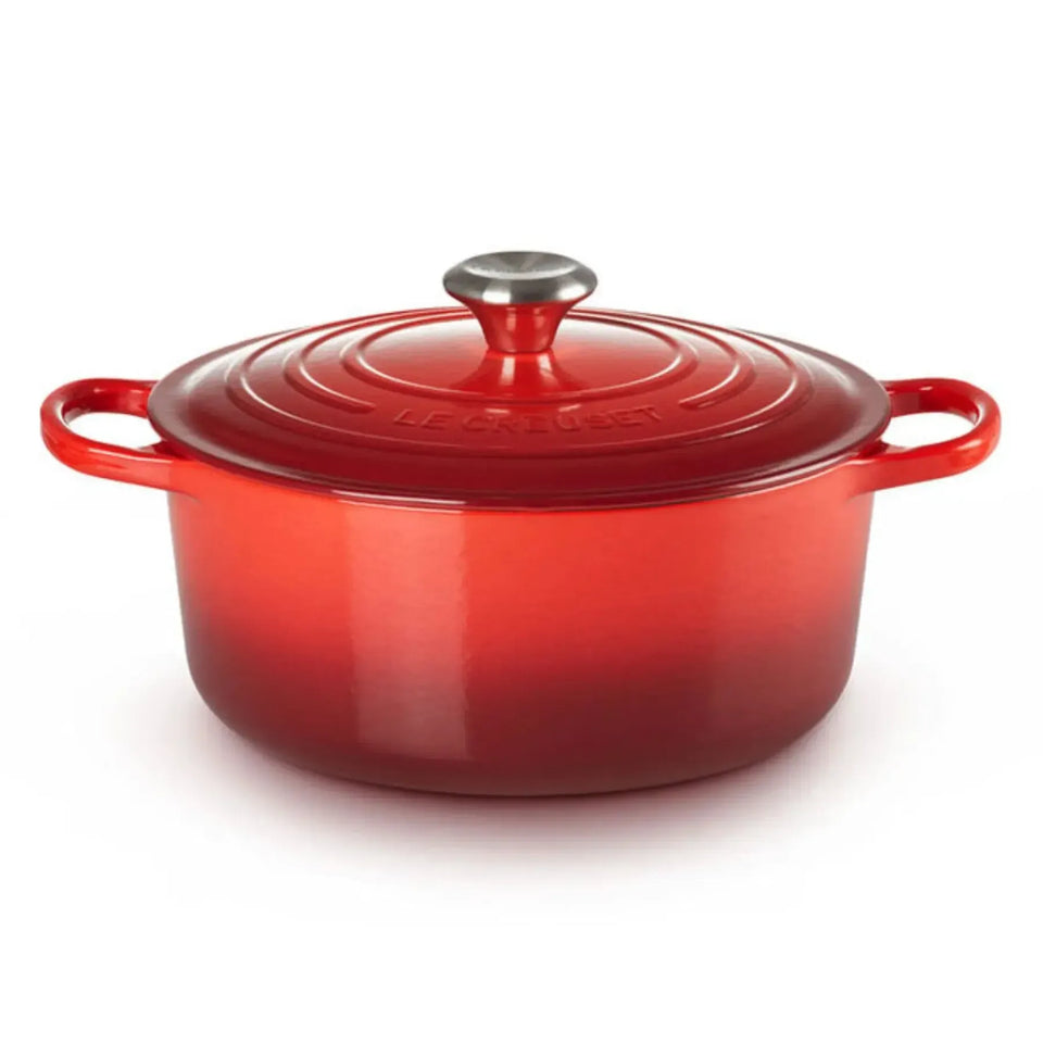 Panela Le Creuset Redonda Signature Vermelha 900ml 14cm