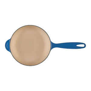 Panela Le Creuset Saucier Olive Branch Azul Marseille 21cm 2L