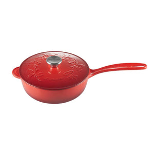 Panela Le Creuset Sautesse Vermelha 21cm 2L Holly Collection