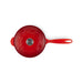 Panela Le Creuset Sautesse Vermelha 21cm 2L Holly Collection