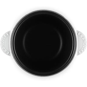 Panela Le Creuset para Arroz Sem Tampa Interna Branca com Pegador Dourado 2L 18cm