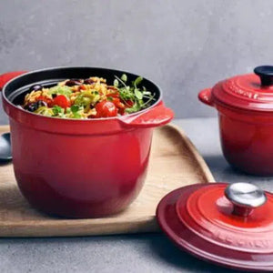 Panela Le Creuset para Arroz com Tampa Interna Every Vermelha 2L 18cm