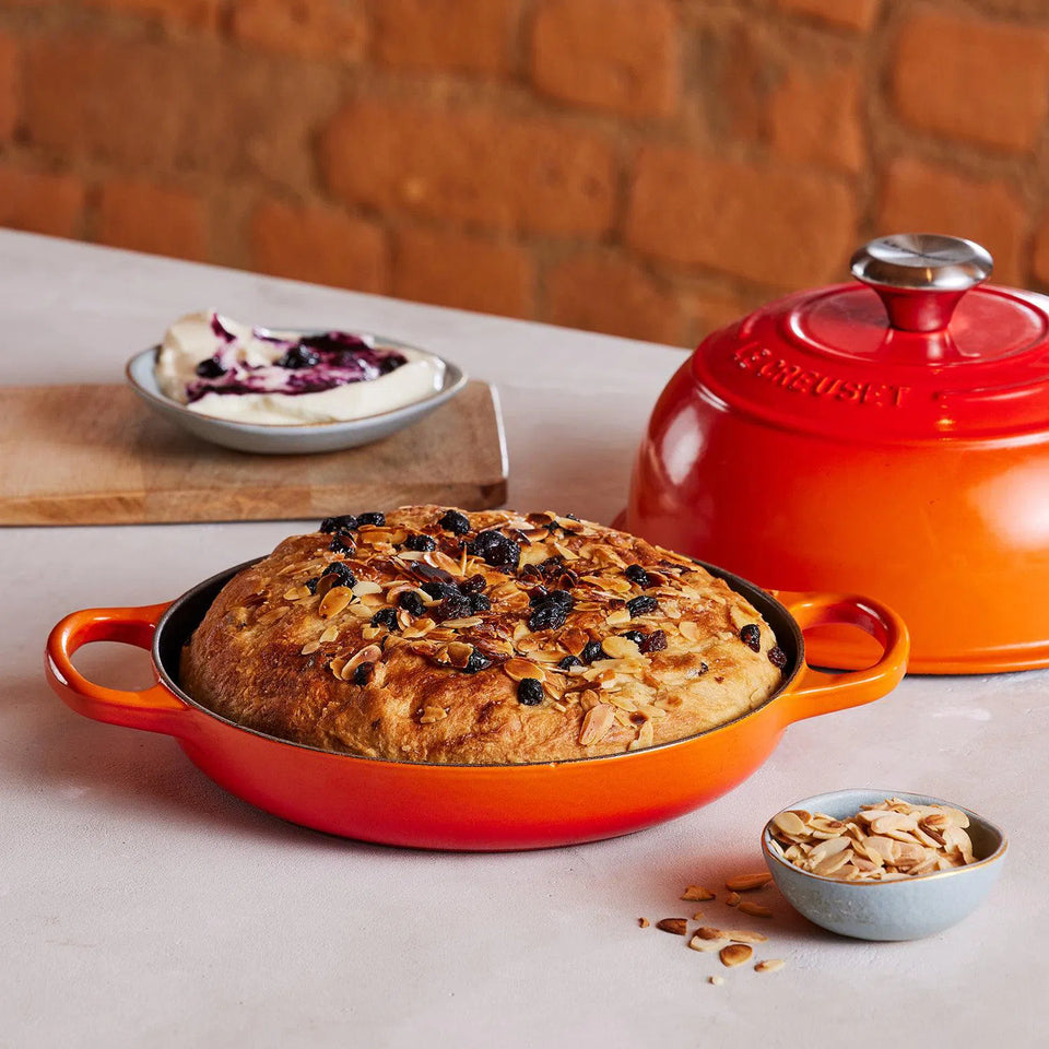 Panela Le Creuset para Pão Signature 24cm Laranja