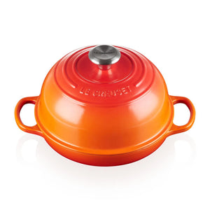 Panela Le Creuset para Pão Signature 24cm Laranja