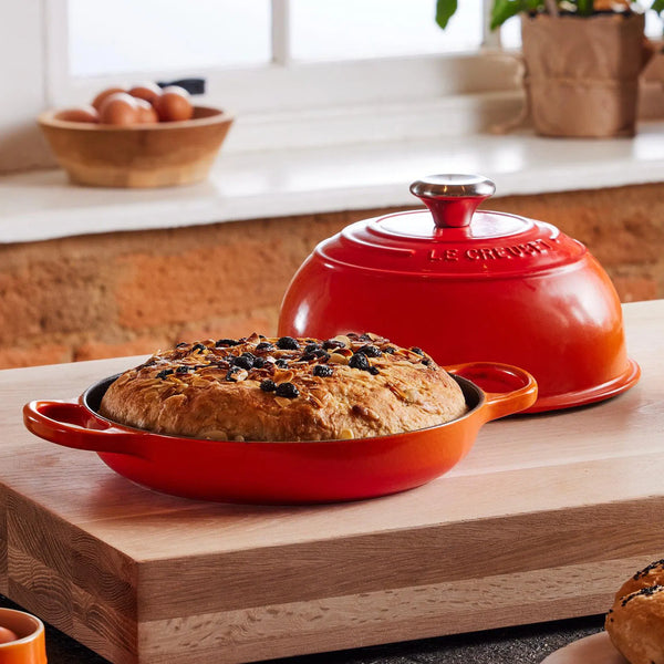 Panela Le Creuset para Pão Signature 24cm Laranja